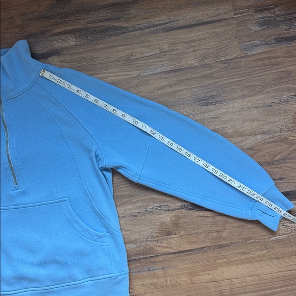 VGUC Lululemon Women’s Scuba Oversized Funnel-Neck Half Zip Long Size XS/S - Picture 6 of 7